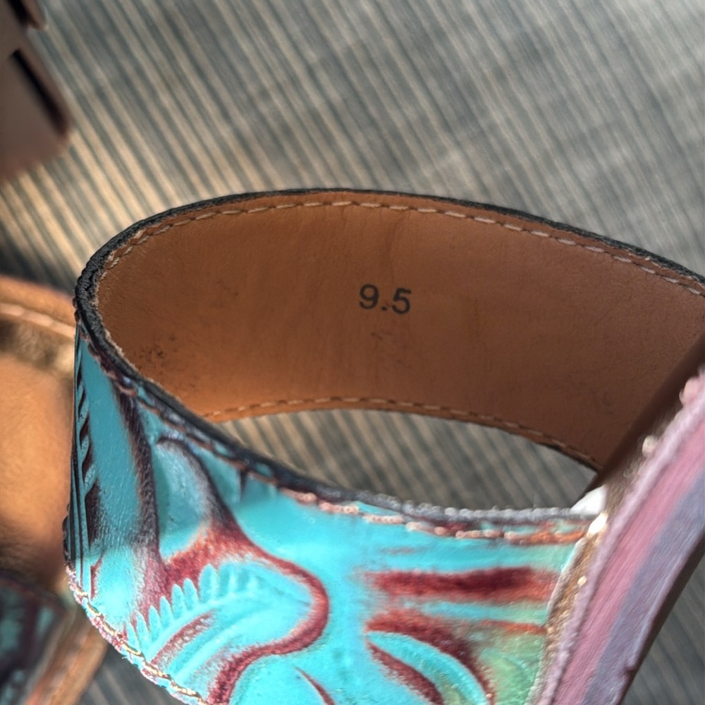 Like New Patricia Nash “Flair” Sandals - Picture 8 of 9